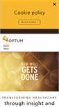 Mobile Screenshot of optum.co.uk